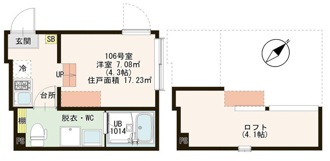 【間取り】 | ハーモニーテラス亀有Ⅱ