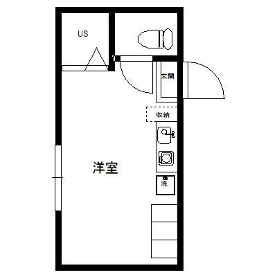 Ｆｏｒｔｕｎｅ　Ｈｏｕｓｅの間取り|間取りです。