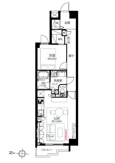 【間取り】 | グレイスコート白金