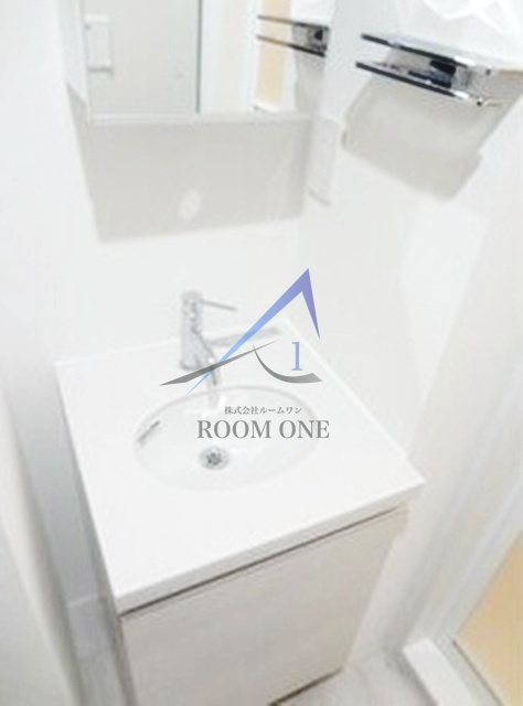 カレラパークの洗面所|独立洗面台です。