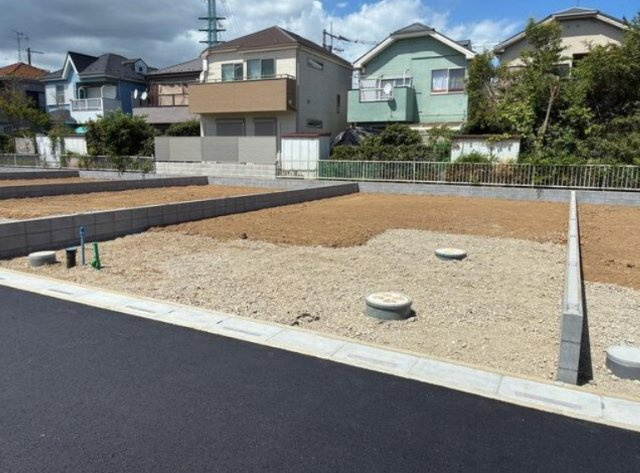 越谷市大字大泊 新築分譲住宅 全7棟 4号棟の外観