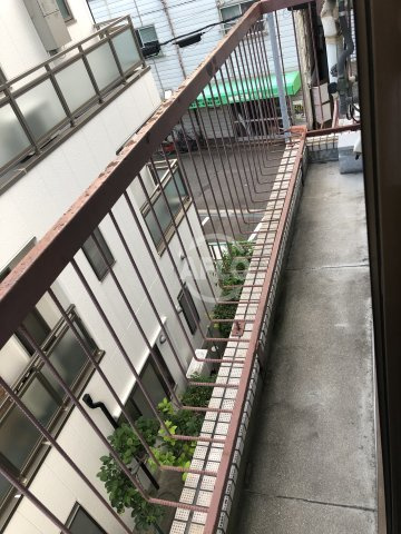 創建泉尾マンション　三軒家東小学校区のバルコニー|創建泉尾マンション　バルコニー