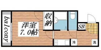 【間取り】 | サンガ高輪 | 間取りです。