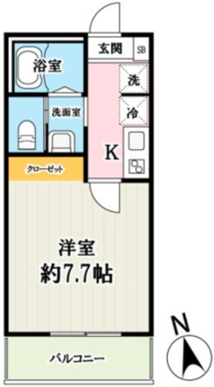 キャメル秋津8の間取り