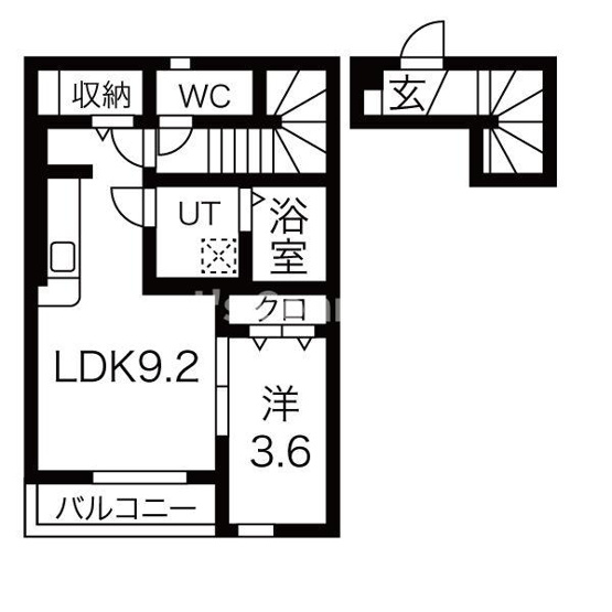【間取り】 | ラビスタアイワヒルズⅠ