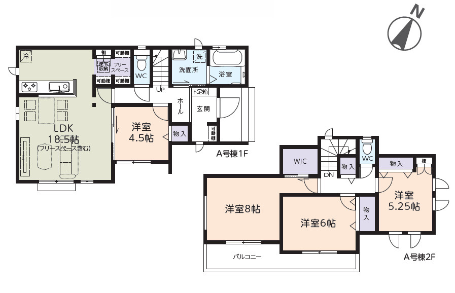 野田市花井250番の間取り