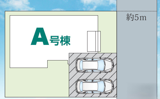 野田市花井250番の区画図