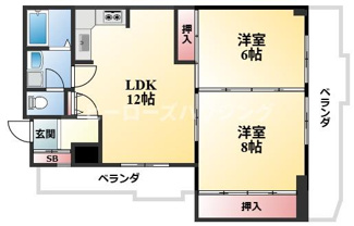 【間取り】 | プレール桜塚