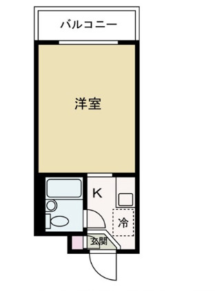 レジデンス明大前の間取り