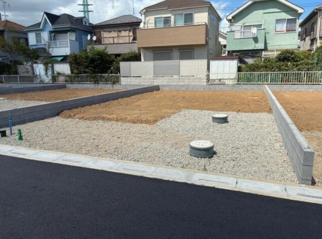 越谷市大字大泊 新築分譲住宅 全7棟 5号棟の外観