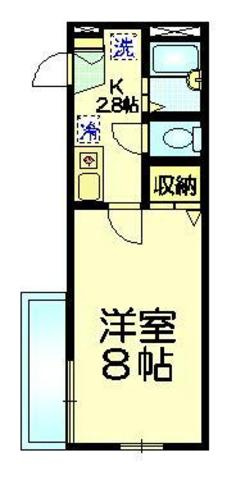 ヘーベルハイムの間取り|★角部屋２面採光★