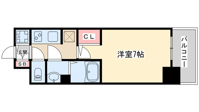 【間取り】 | S-RESUDENCE上新庄beat