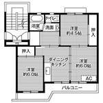 ビレッジハウス荒木1の間取り