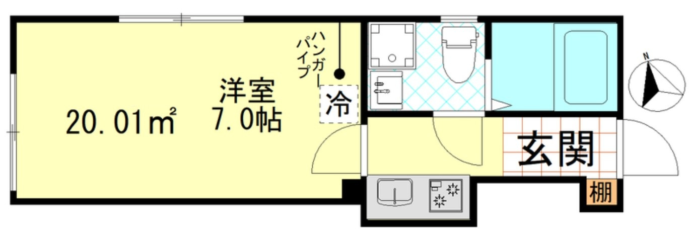 フェリス赤羽の間取り