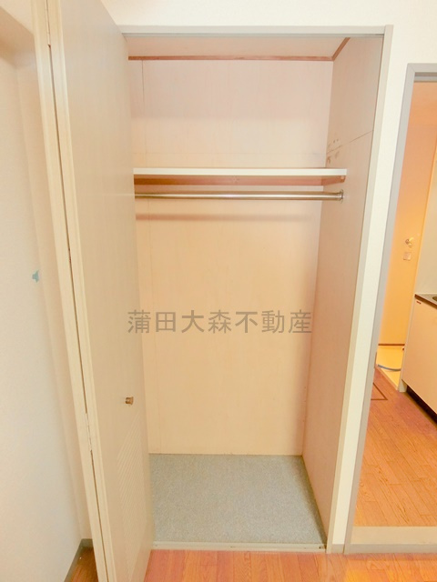 キャッスル・エイト東矢口の収納|収納　クローゼット