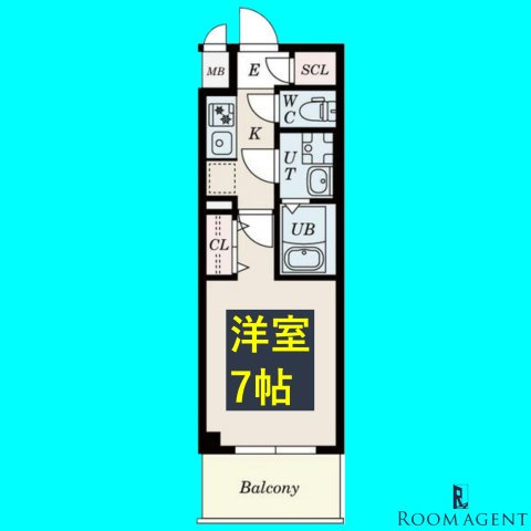 S-RESIDENCE名駅NorthⅡの間取り