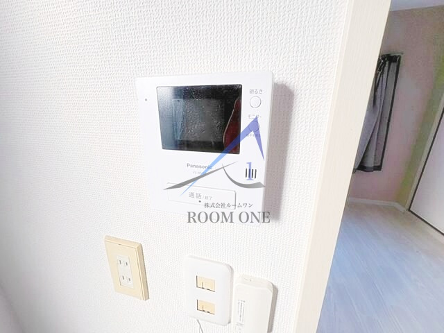 グレイスキゲツのセキュリティ|モニター付きインターホンです。