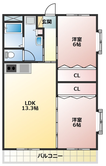 【間取り】 | ベルバランセ要