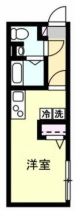 ベイルーム大口Ⅱの間取り