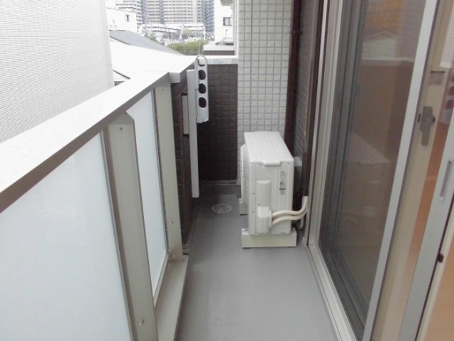 クリア南砂のバルコニー