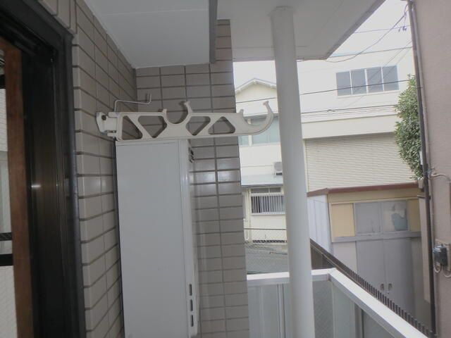ファミール石井のバルコニー