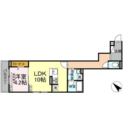 D-roomRio豊田の間取り