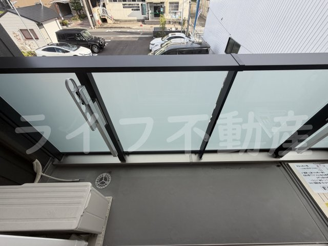 エクシードⅡのバルコニー