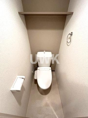 名古屋市中村区名駅南１丁目の賃貸マンションのトイレ