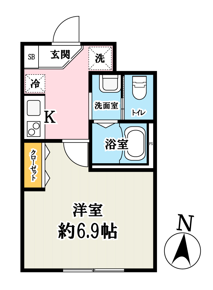 (仮称)キャメル川口芝４丁目の間取り