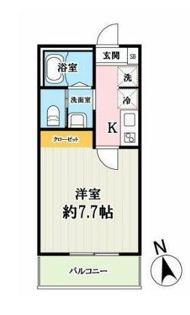 キャメル秋津8の間取り