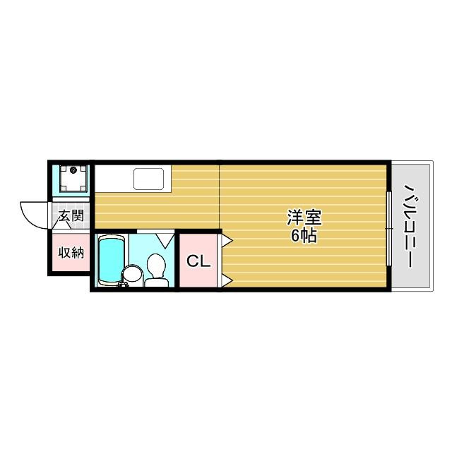 ゼンコウコーポラス2の間取り