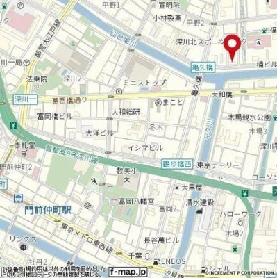 【地図】 | プレール・ドゥーク清澄白河