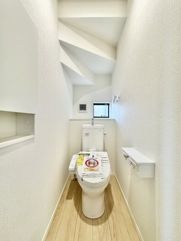 中央区 安新町　第1のトイレ|トイレは各階に設置されています。朝の支度が重なる時間帯でも混む心配がありません！
