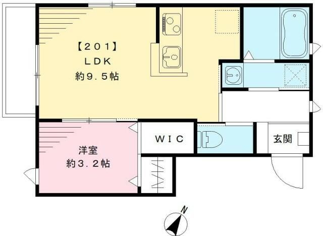 Ｈｉフラッツの間取り