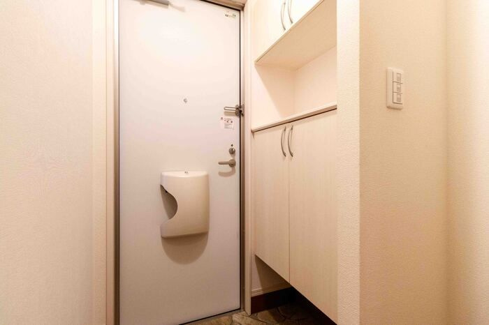 D-room戸出Ⅰ　A棟の玄関
