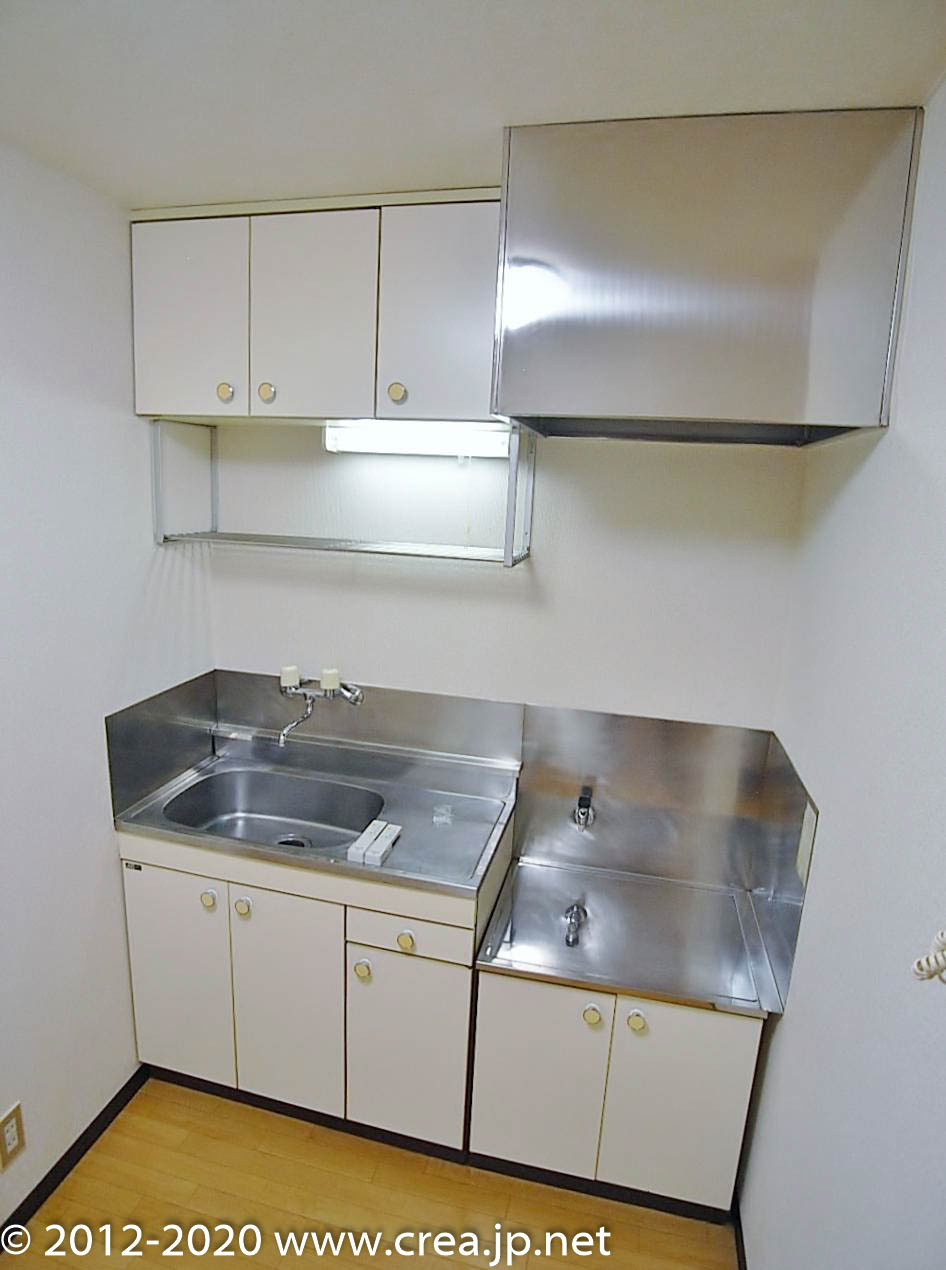 柏町ハイツのキッチン