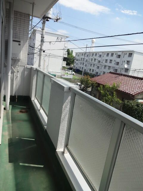 メゾンドール有山のバルコニー