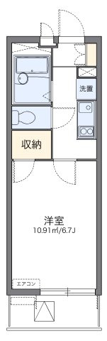 レオパレスフジの間取り