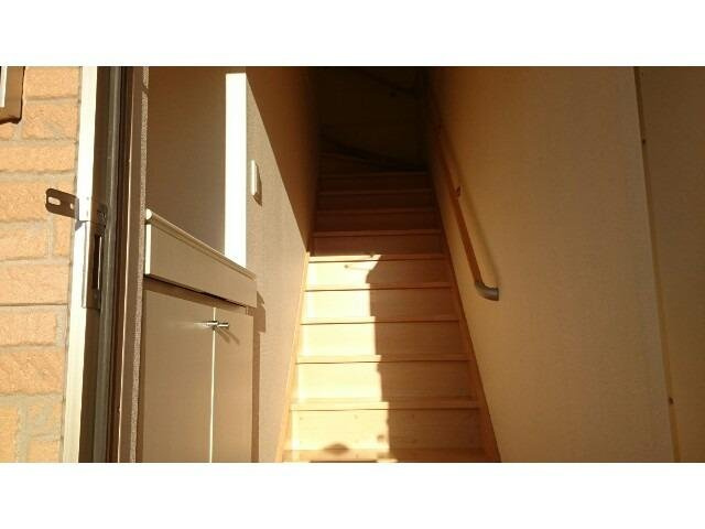 ジュネス東Ⅱの玄関