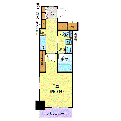 メインステージ横浜の間取り