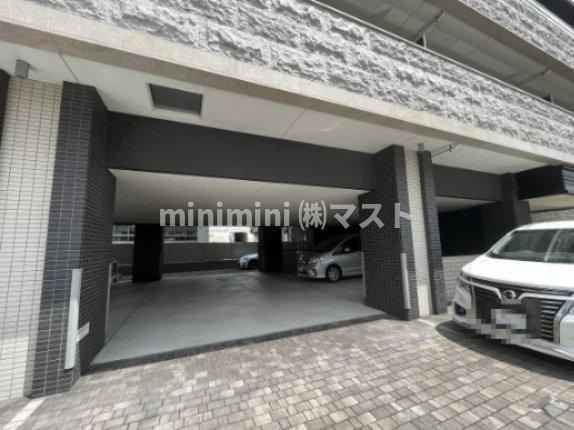大阪市西区川口２丁目の賃貸マンションの駐車場