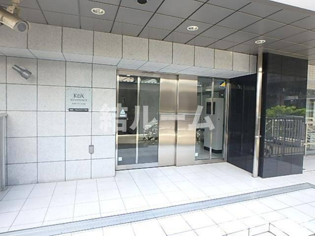 板橋区大山金井町の賃貸マンションのエントランス