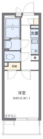 クレイノ翠の間取り|代表的な間取のため実際の間取とは異なる場合があります