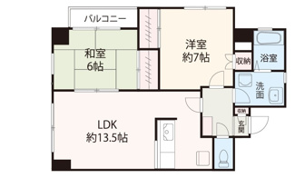 【間取り】 | 柿生駅前鈴木ビル | 間取りです。