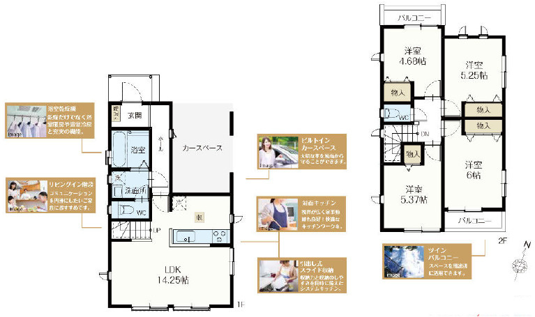 草加市八幡町 新築分譲住宅