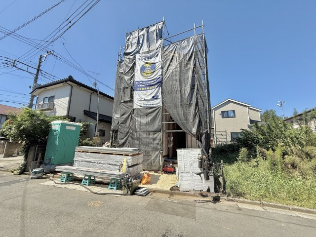 戸建 川越市大字砂久保の前面道路含む現地写真