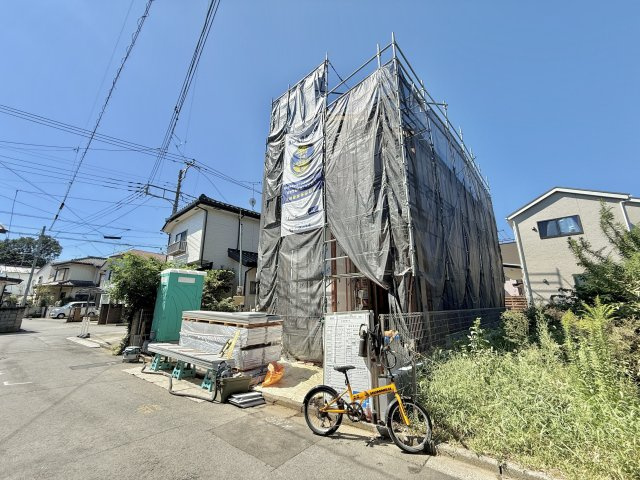 戸建 川越市大字砂久保の前面道路含む現地写真