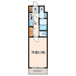 【間取り】 | カーサ　カーロ | 間取りです。