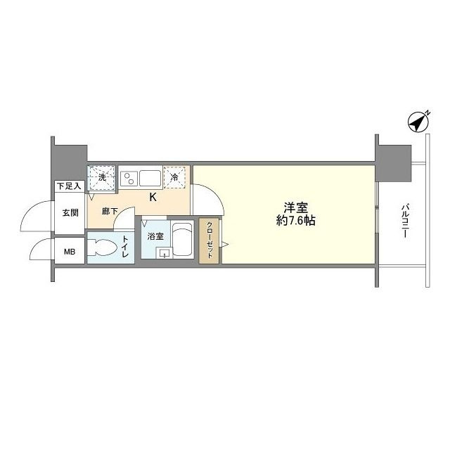ガラ・シティ茗荷谷の間取り|ガラ・シティ茗荷谷