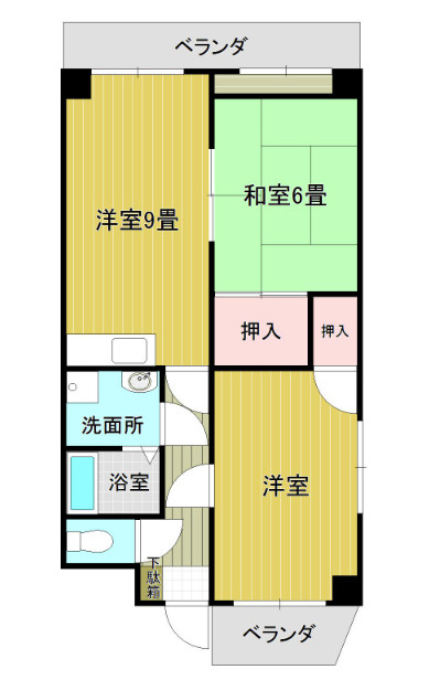 丸美ビル【キャッシュバック対象物件】の間取り